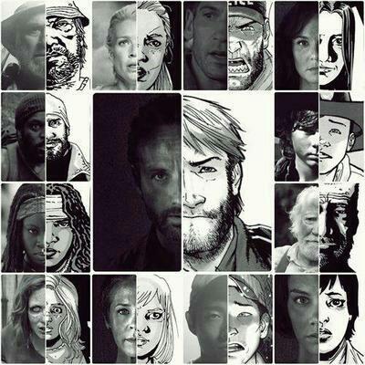 TWDPics's tweet photo. '' Great Job; @Laurie_Holden @jonnybernthal @ChadLColeman @ChandlerRiggs @LaurenCohan @mcbridemelissa @steveyeun '' http://t.co/Z2GC8Agd1P