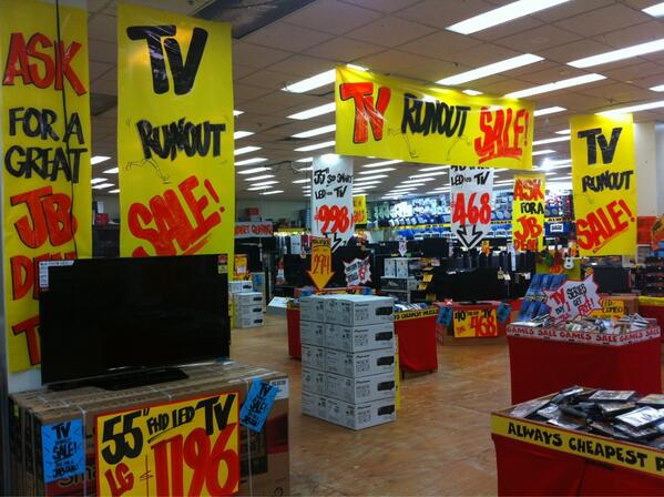JBChatswood's tweet photo. Perfect day to get a bargain #TV deal for a rainy day movie marathon @JBHiFi come in &amp; ask for a deal! @MattK_JBaus http://t.co/bYNylTPvQo