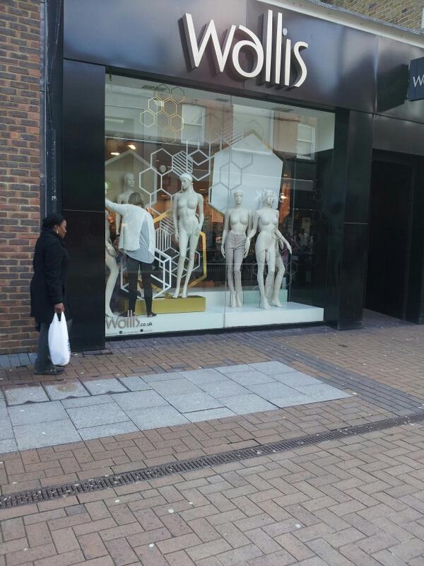coolleenmachine's tweet photo. naked mannequins! the emperor's new clothes are so in this spring! http://t.co/xDG3Ygr5OJ
