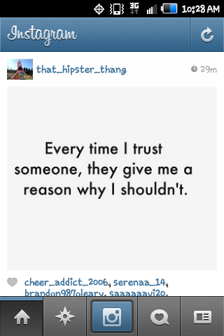 Real talk.