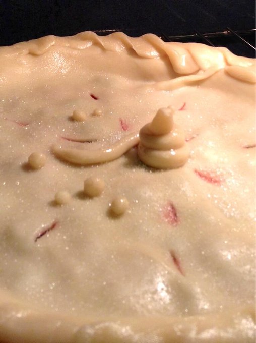 Cobra Berry Pie... Just goin in the oven, no pun intended this time.. :/ http://t.co/lFj6hWfQGa