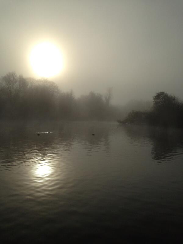 Misty morning.....
