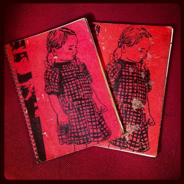dip_official's tweet photo. このノートが好きでdipのfeu folletと云うアルバムのジャケットで使わせてもらった。カズモトトモミ作。ヤマ http://t.co/JAghIiturv