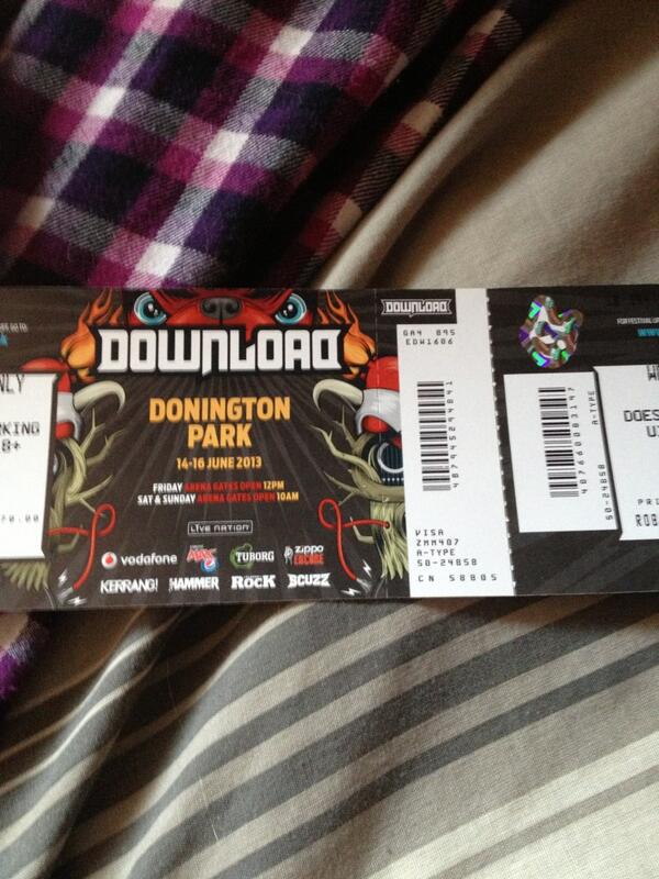 Stricko_82's tweet photo. #Download ticket have arrived http://t.co/cGAVHV7oX3