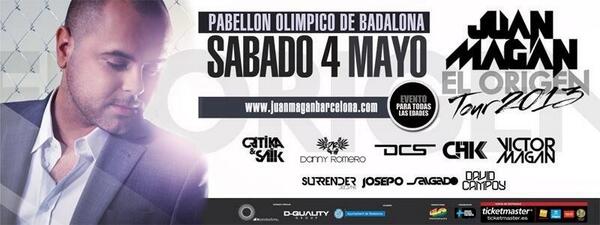 4N1Official's tweet photo. Recuerda que @WELOVEASERE el 4 de mayo estará en Badalona @JuanMaganMusic y muchos artistas más... http://t.co/qwqLRj9H8r