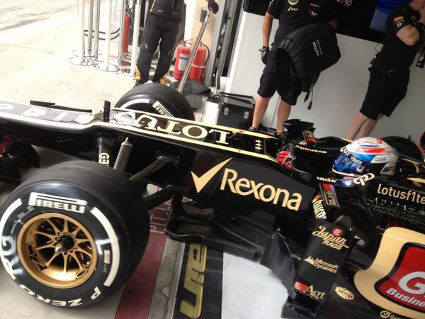 Grosjean sale con ...
