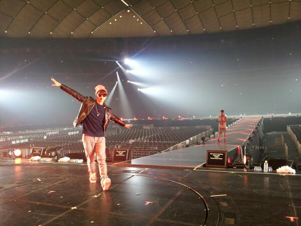 0430yes's tweet photo. 도쿄돔 내일은 더 멋지게 ^^ 
모두 고생하셨습니다 http://t.co/HSMrw13BQ2