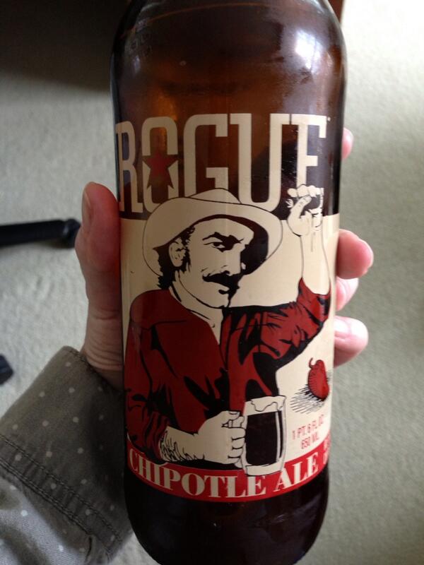 norunsupport's tweet image. #beerstatus Rogue chipotle ale