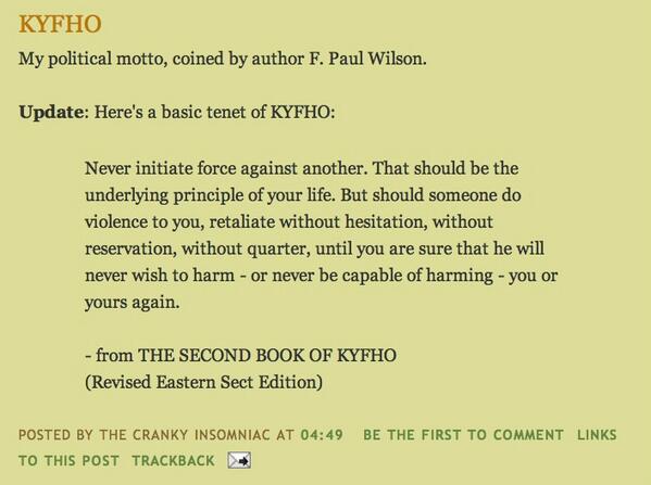 sealystar's tweet photo. I'm digging your motto, @andylevy #KYFHO http://t.co/7BxqzLGQFD