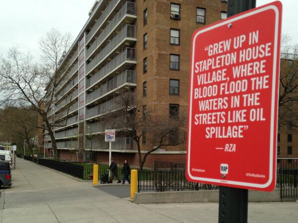 Rap Lyrics as Street Signs | Book Patrol