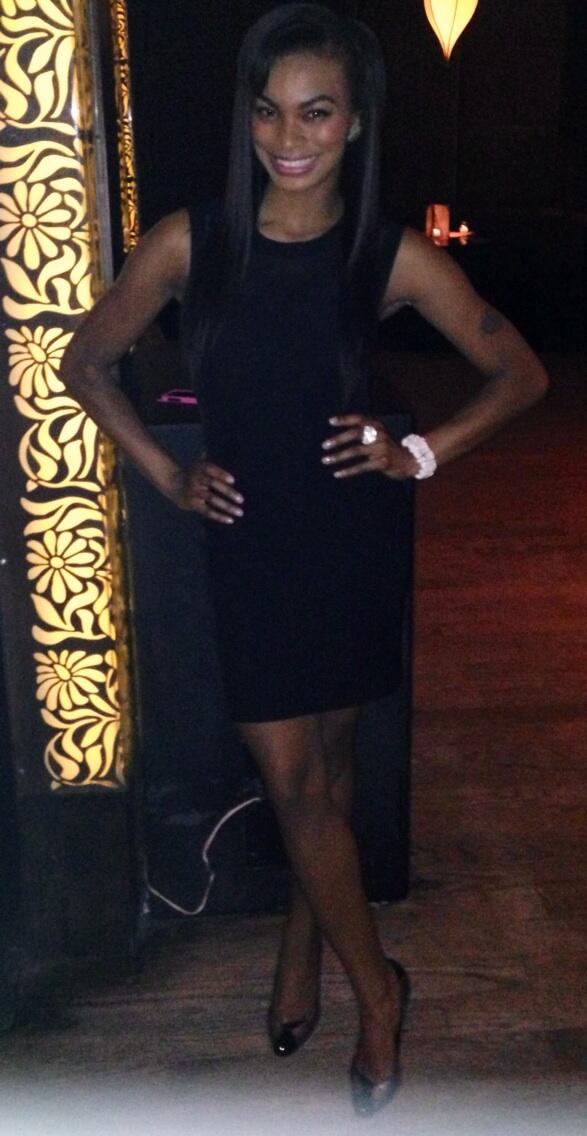 KrystalGarner's tweet photo. My look for @moscatolife &amp; @solidaffairs for Nick Storms Brunch @Taj #Bartenura #turntup !!! http://t.co/DelBat1Mya