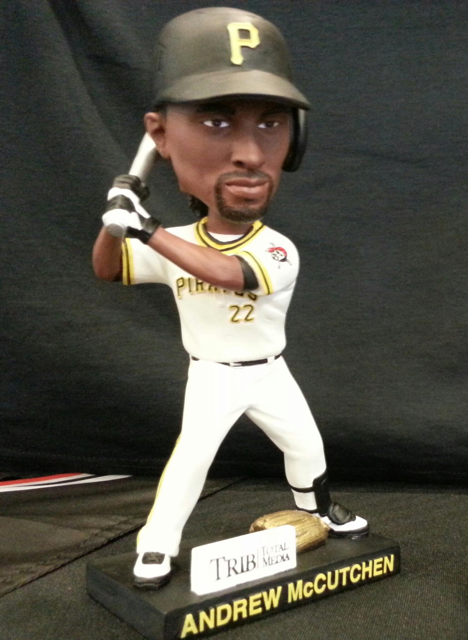 Pittsburgh Pirates Andrew McCutchen Name Number Bobblehead 