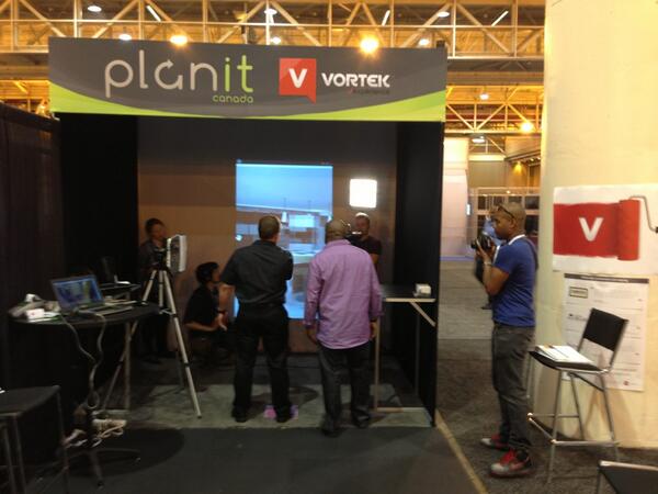 mbenoitarcane's tweet photo. @JamesYoungII : "Sweet technology!" Booth 1648 with Planit Canada @HGTV #kbis2013 http://t.co/XRsG2h8Dfb http://t.co/pTZYPi4WBz