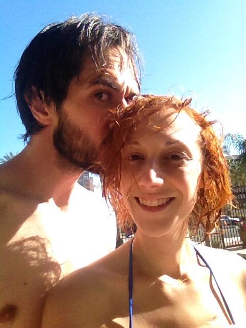 hey_big_guy's tweet image. @NOWImprov poolside at #PIF12