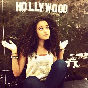 me at hollywood #haha