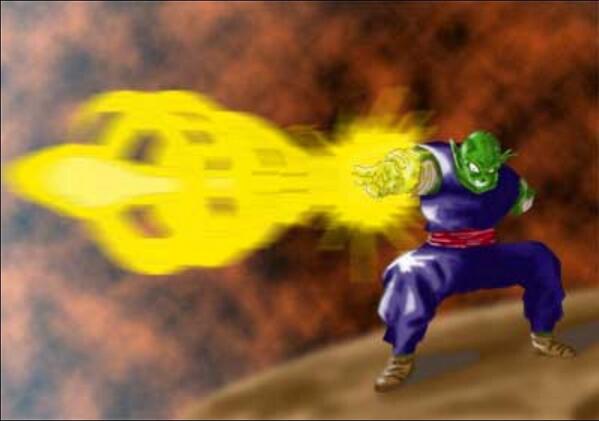 きゅあやまざき در توییتر 123matsumo 魔貫光殺法 まかんこうさっぽう とはピッコロ大魔王が孫悟空を倒すために修行して開発した業である 気功波の一種で 気を指先に集中させ一気に放つものであり この気功波にはどんなものでも貫く破壊力がある Http T Co