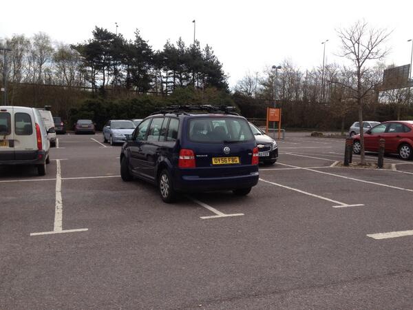 DY56 FHG is an Inconsiderate Parker