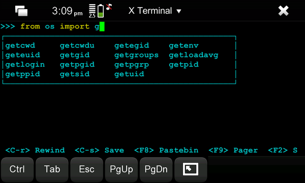 thammegowda's tweet image. #bpython my favourite interpreter on #N900! Compiling sources and installing is fun. I love this &lt;4 .