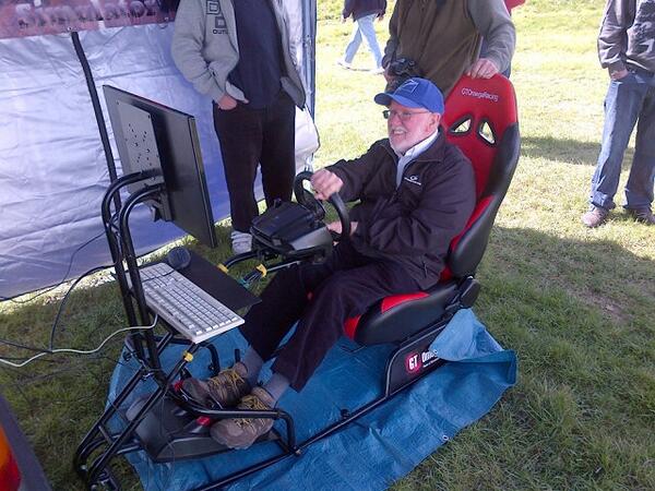 Sturmz winds on the opposite lock while setting a 41s run on the <a href="/GurstonHill/">Gurston Hill Climb</a> simulator #sturmanizer