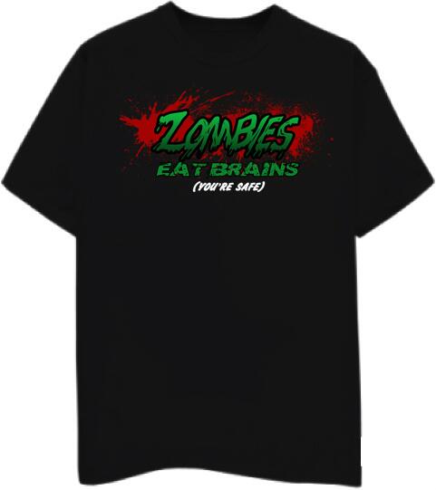 BlackEyeTeez's tweet photo. zOmBiEs Eat Brains T-shirt...... http://t.co/T6jcOMHLFU