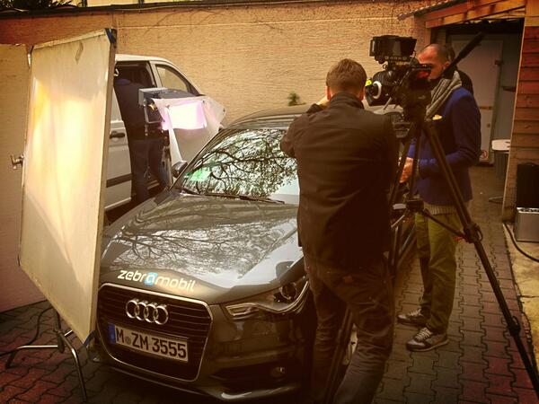 ZebraMobil's tweet image. Außenaufnahmen @ZebraMobil #Kinospot