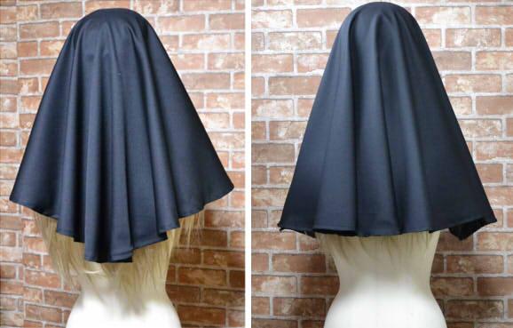 服の作り方と型紙うさこの洋裁工房 コスプレ用のシスターベールの作り方 本物じゃなくアニメとか漫画風のそれっぽい物が作れるよ この型紙はダウンロードの型紙購入者に15日までプレゼントしています Http T Co Qrlyyrg8qq Http T Co Uju8moeeaq