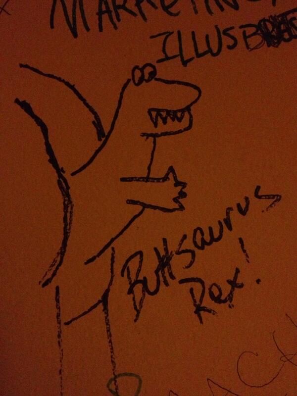 drainkids's tweet photo. Buttasaurus Rex #dinobutt http://t.co/CpJHhJGGZu
