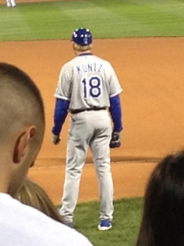ewolps's tweet photo. Best chant at tonight's game #rustykuntz http://t.co/WK602l1k3p