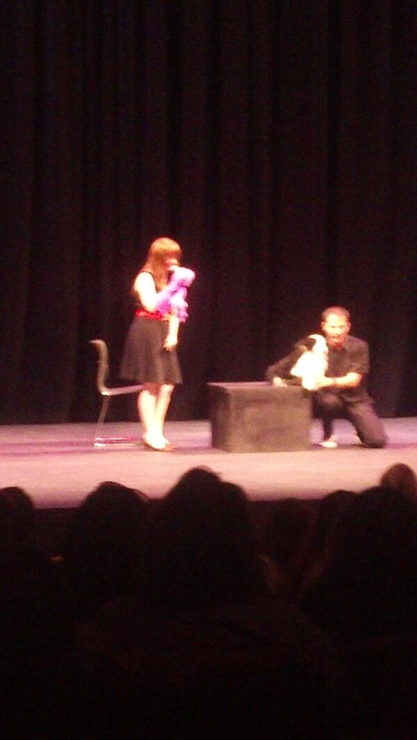 ATComedy's tweet image. Die Puppet Die. #PIF12