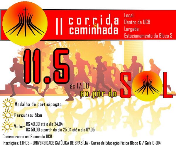 ChronosChip's tweet image. Corrida da Universidade Catolica de Brasilia
ucb.br