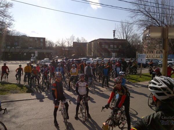 EraceCancerCan's tweet photo. Jany ready to ride hard- and eat butter tarts. http://t.co/Q1Kv4Cxrnc