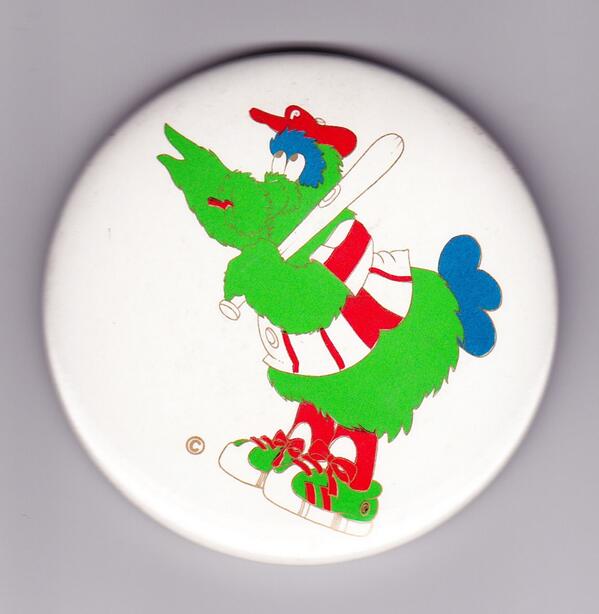 PhilliesSGA's tweet image. 1st 15 followers to RT this will be entered 2 win this #Phillies Phanatic Pin. ONE winner will be picked at random
