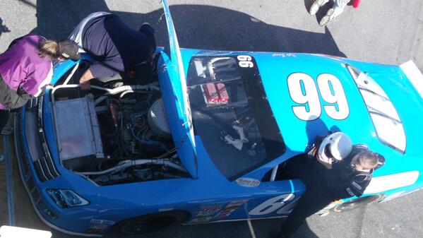 aaron_creed's tweet image. #SCSCS:  Rookie Kyle Baugh steadily climbed from 16th to 3rd before getting spun late in the race.