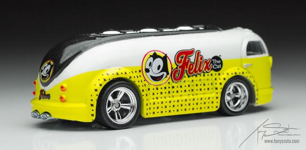 Hey <a href="/Hot_Wheels/">Hot Wheels</a>, great job on this one! I think I've got a new favorite casting to collect. #FelixTheCat #HaulinGas