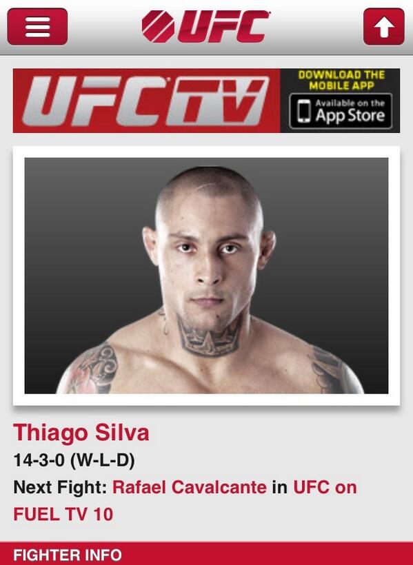 ThiagoSilva_MMA's tweet photo. http://t.co/hCUvA3XSMs
@ufc @amerikaz @FUELTV http://t.co/BEXm9fD6ho