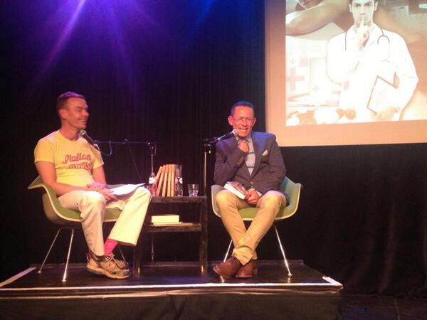 Leologie's tweet image. Geweldige avond gister met de presentatie van Jongenssprookjes van @EricKollen in het Betty Asfalt Complex.