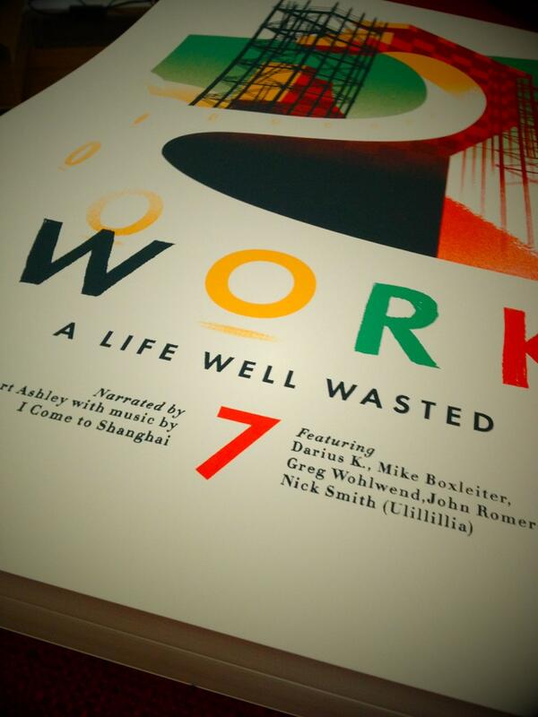 Olly Moss On Twitter The A Life Well Wasted Posters Are Back From The Printers Http T Co Bdsuefgtt4 And Http T Co 4ptdlqrvd0 Via Robertashley Twitter