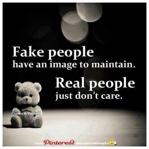 Living A Fake Life Quotes Appreciate Life På Twitter: "Fake People Have An Image ....#Quotes #Quote  Http://T.co/I7Af4Ieuk0" / Twitter