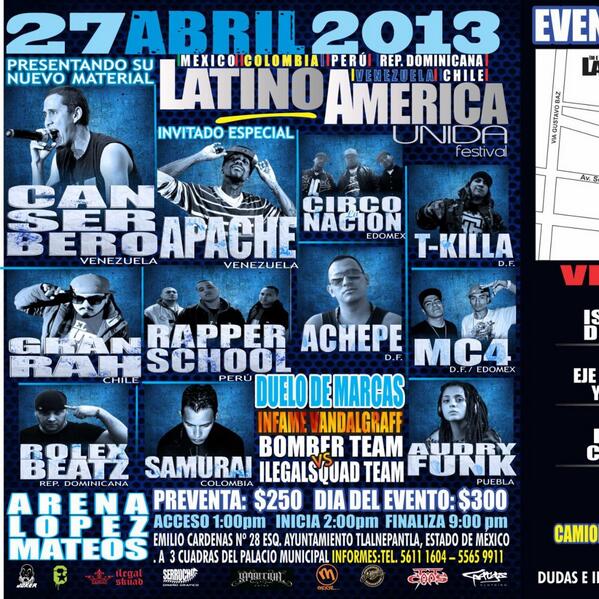 ElSamurai_'s tweet photo. SAMURAI EN MEXICO DISTRITO FEDERAL 27 DE ABRIL http://t.co/ihqPPrIv8J