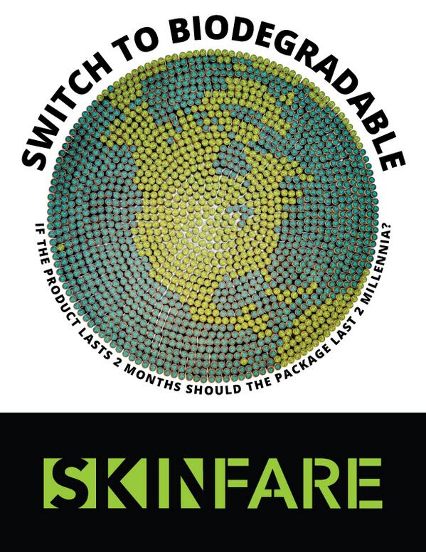 Petro-plastic never breaks down entirely. It just becomes small enough to ingest. #EarthDay #Biodegradable