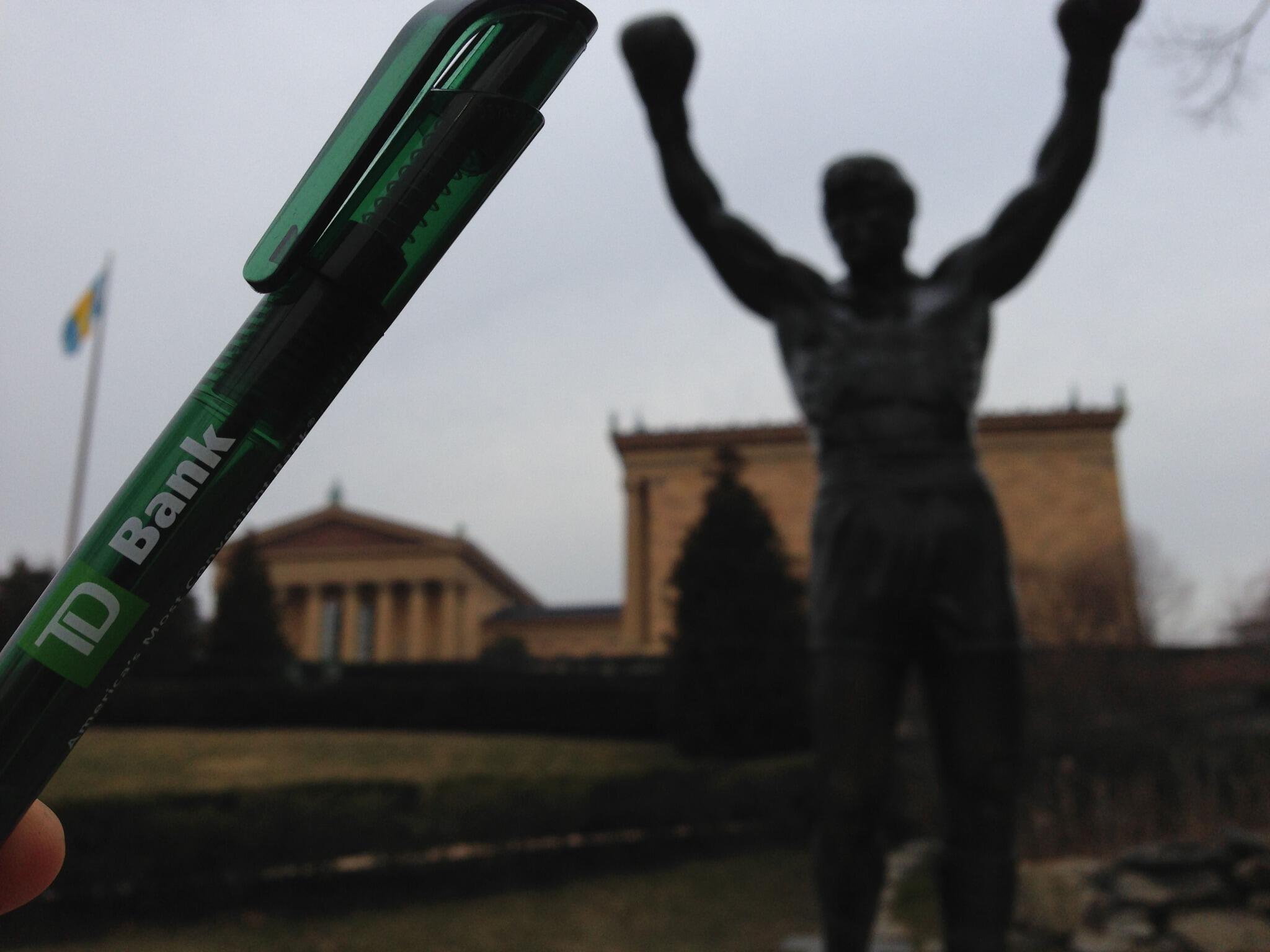 TD Bank on Twitter "You can find TD Bank pens in the strangest places