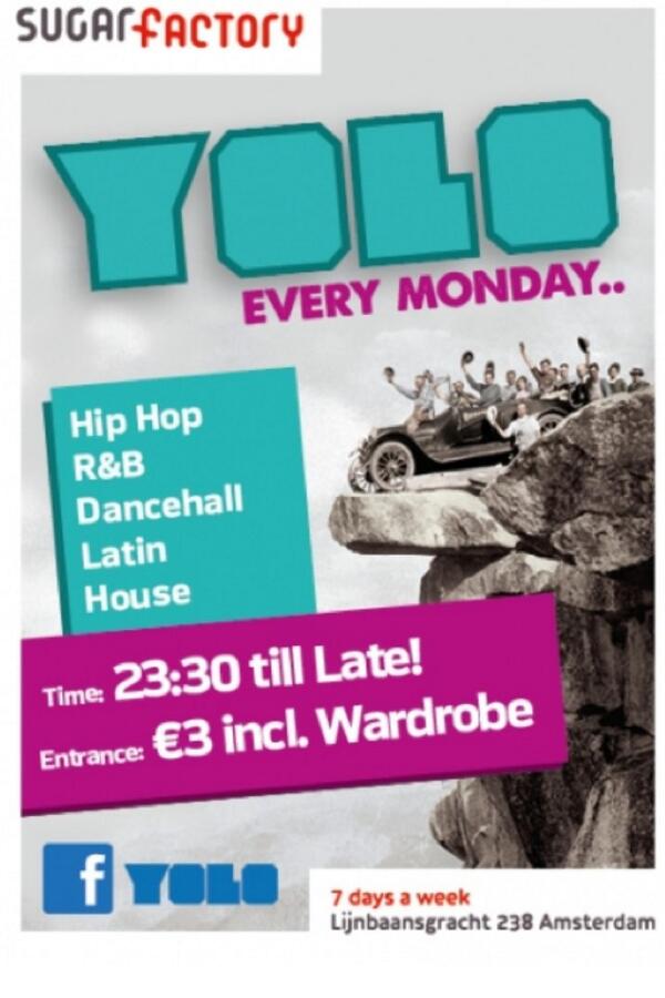 #Deejaying on monday at the Sugar Factory longside Ronald den Hartog  #YOLO