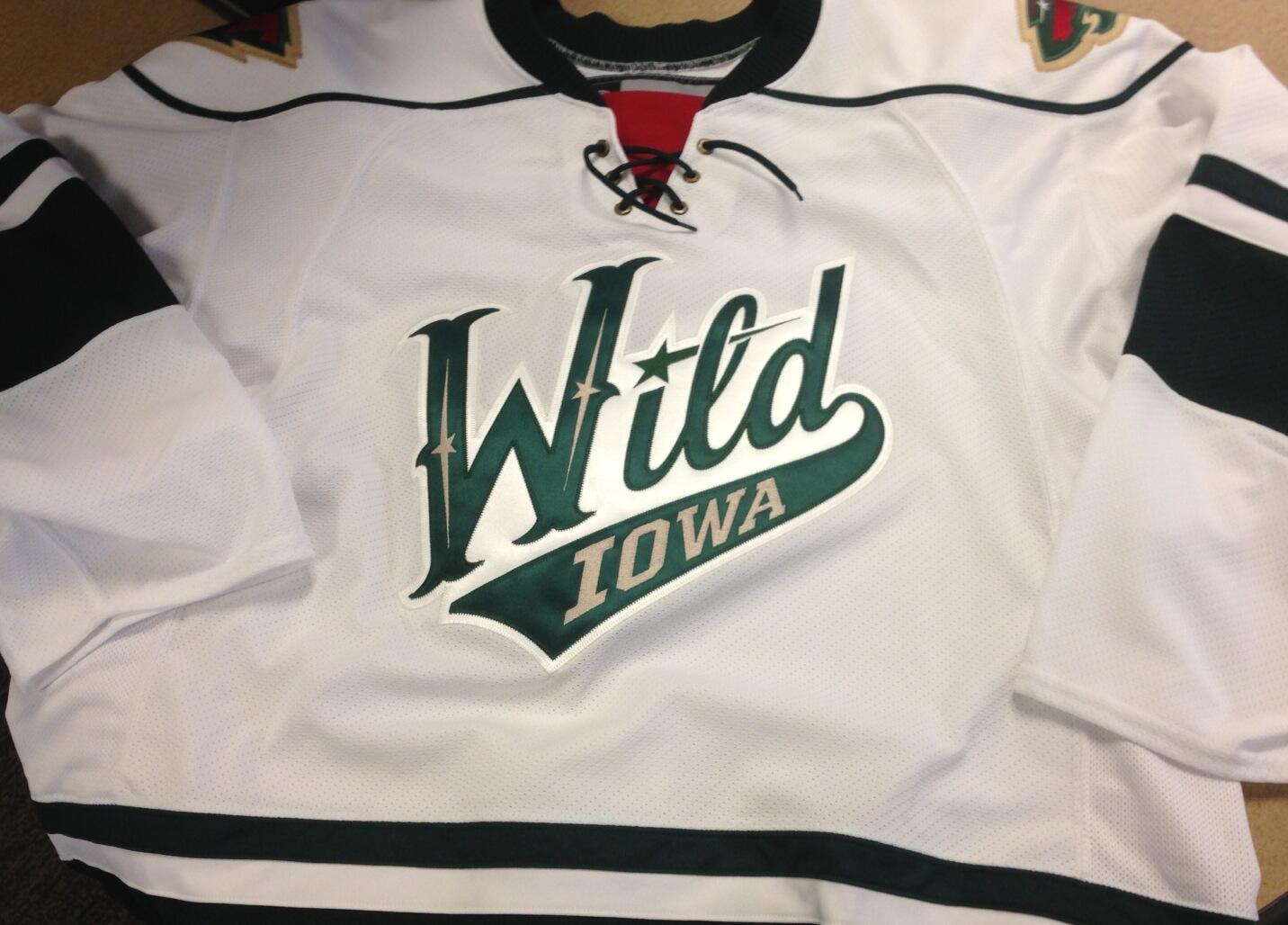 iowa wild jersey