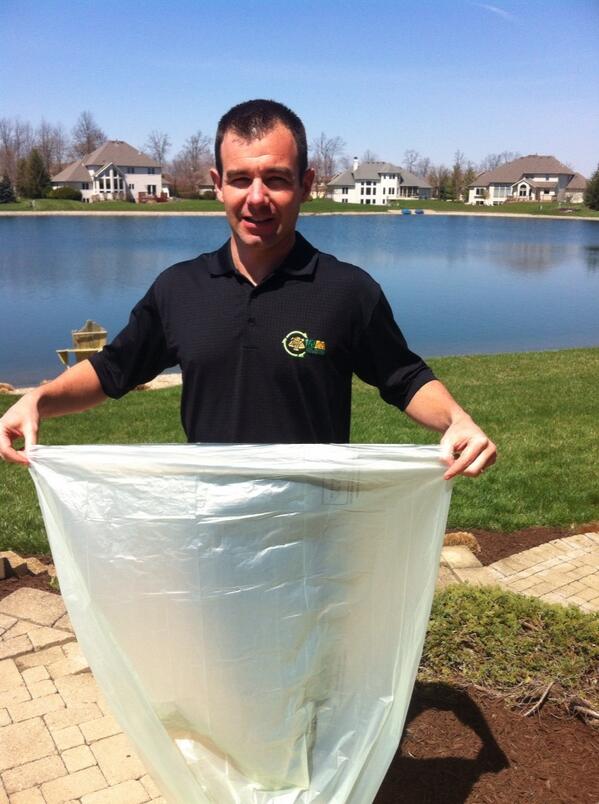It all begins today... #trashonyourback. <a href="/WasteManagement/">WM</a> <a href="/diana_dehm_snae/">SUSTAINABILITY NEWS</a>