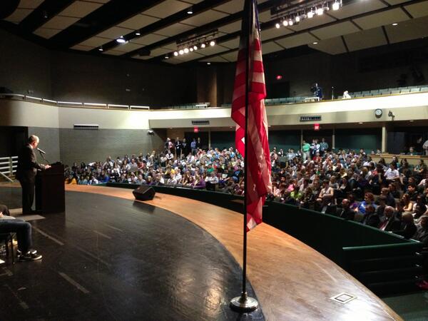 Congratulating Pattonville students, faculty and staff for leading Innovation High School initiative