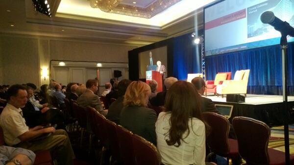 the_Chevalier's tweet photo. I2 keynote meeting and tweet wall in progress. #i2am13 http://t.co/QQoasX1j29
