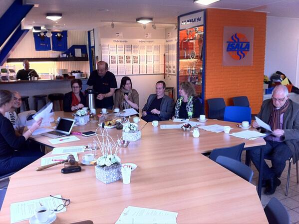 Vanavond de Algemene Ledenvergadering van de #SportraadKampen bij #avIsala'96