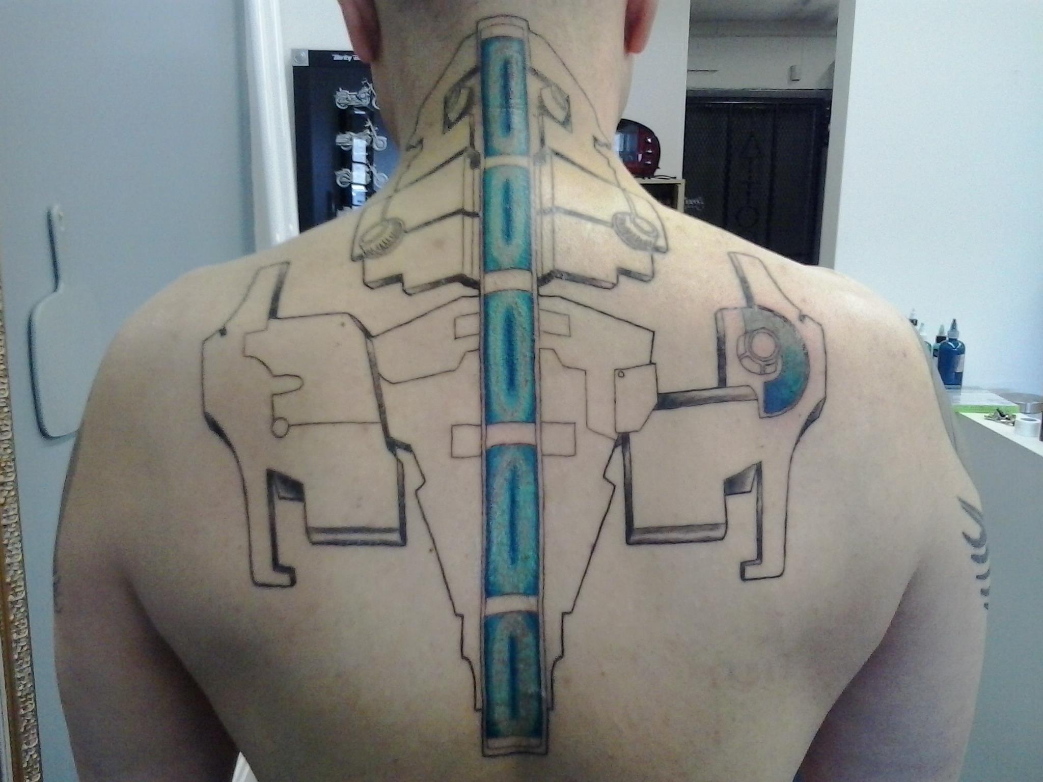Dead Space on X: "Check out this amazing Dead Space RIG back tattoo! It's  INTENSE! Would you guys get a Dead Space Tatoo? If so, what?  http://t.co/2beG1ozcPP" / X