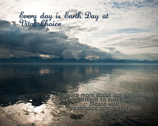 GrayMaynard's tweet photo. Happy earth day!! RT @vitalchoice: Happy Earth Day everyone! #earthday2013 #sustainability #giveback http://t.co/5wTLlCbBdK