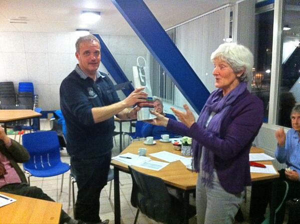 Presentatie over #socialmedia levert niet alleen een applausje op...